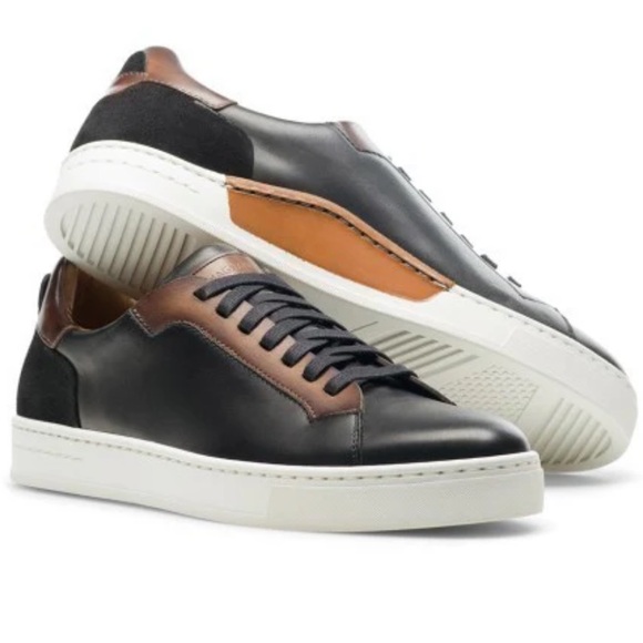 Magnanni Amadeo Bicolor Leather Low-Top Sneakers Men’s 11.5 - Picture 1 of 12